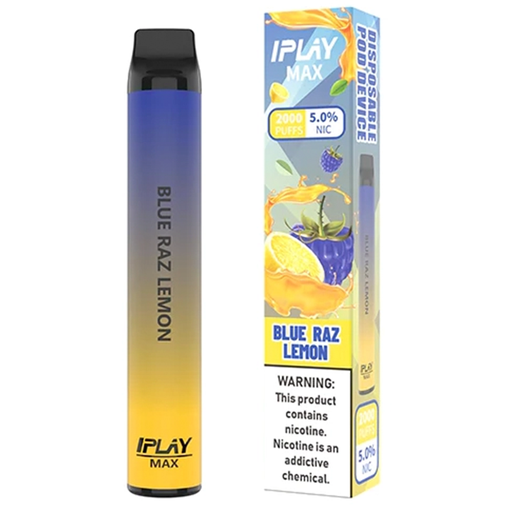 IPlay Max Blue Raz Lemon