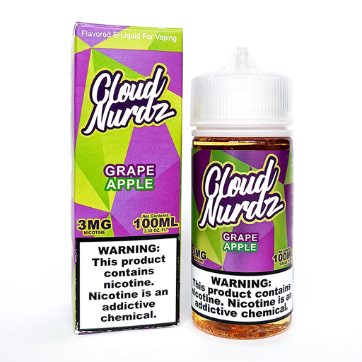 Cloud Nurdz E-liquid Grape Apple