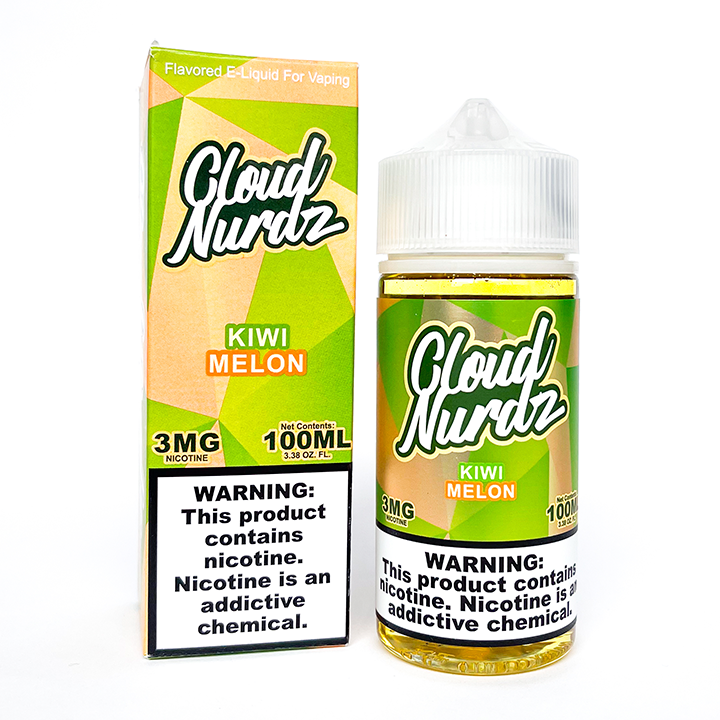 Cloud Nurdz E-liquid Kiwi Melon (0%)