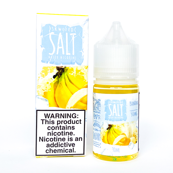 SKWEZED Salt Banana (2.5%(25MG), Con menta)
