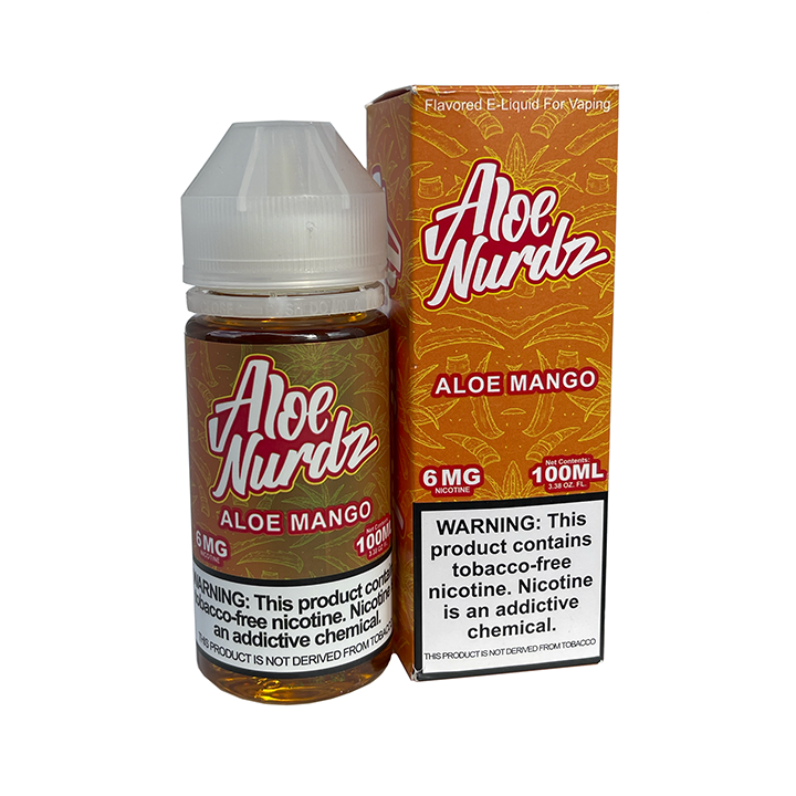 Cloud Nurdz E-liquid Aloe Mango (0%)