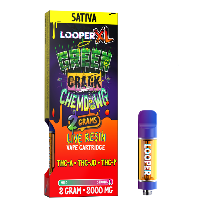 Looper Cartucho XL Green Crack Chemdawg Sativa