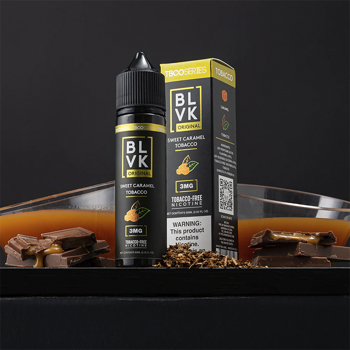 BLVK E-liquid Sweet Caramel Tobacco