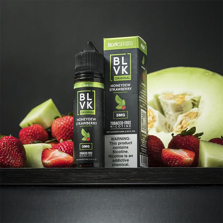BLVK E-liquid Honeydew Strawberry (0%)