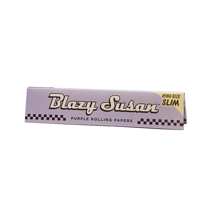 Blazy Susan Purple Rolling Paper King Size