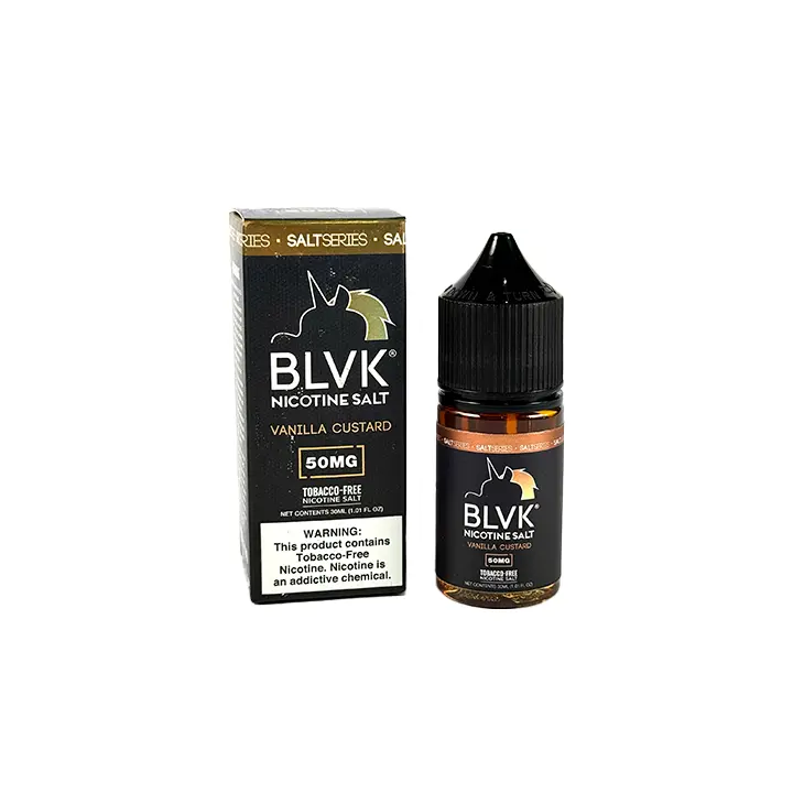 BLVK Salt Vanilla Custard