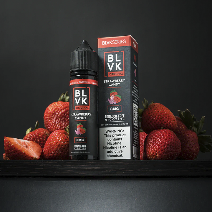 BLVK E-liquid Strawberry Candy (0%)