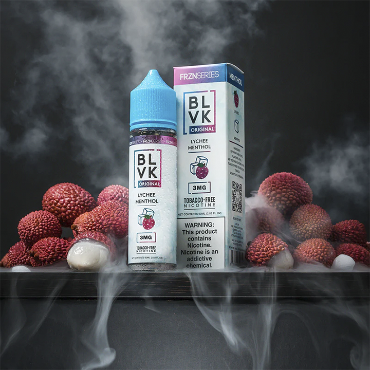 BLVK E-liquid Lychee Menthol (0%)