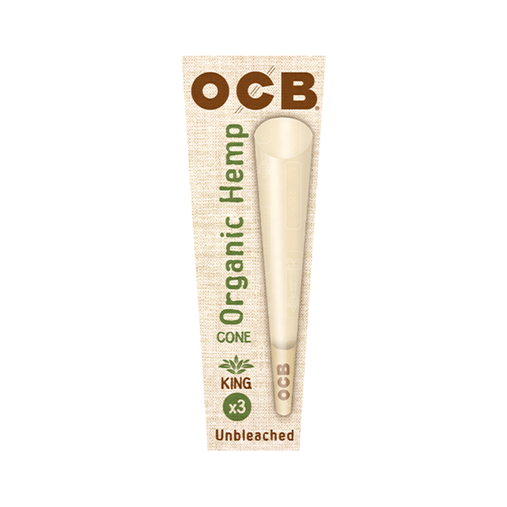OCB Organic Hemp Cone King Size 
