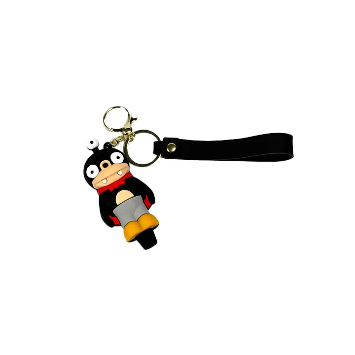 Llavero Pipa De Mano Silicona 3" Futurama Lord Nibbler