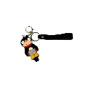 Llavero Pipa De Mano Silicona 3" Futurama Lord Nibbler