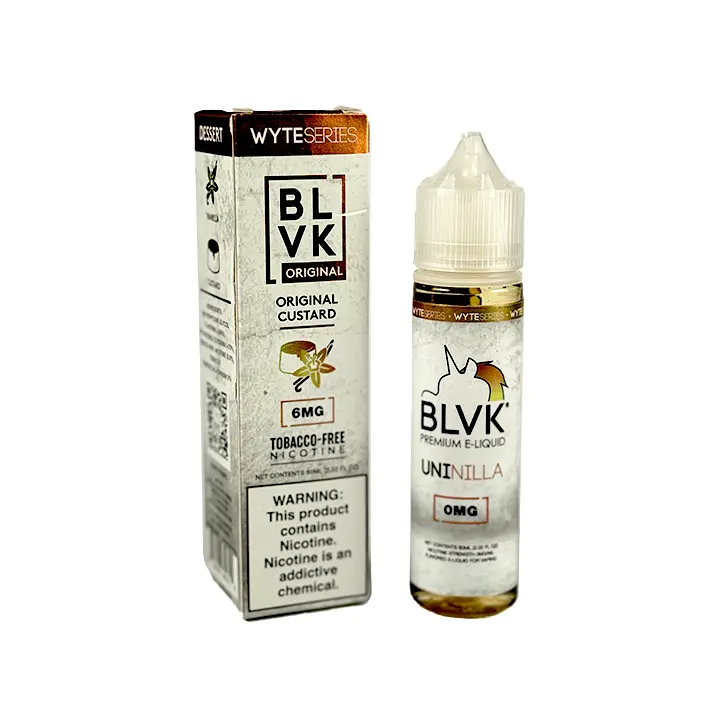 BLVK E-liquid Original Custard (0%)