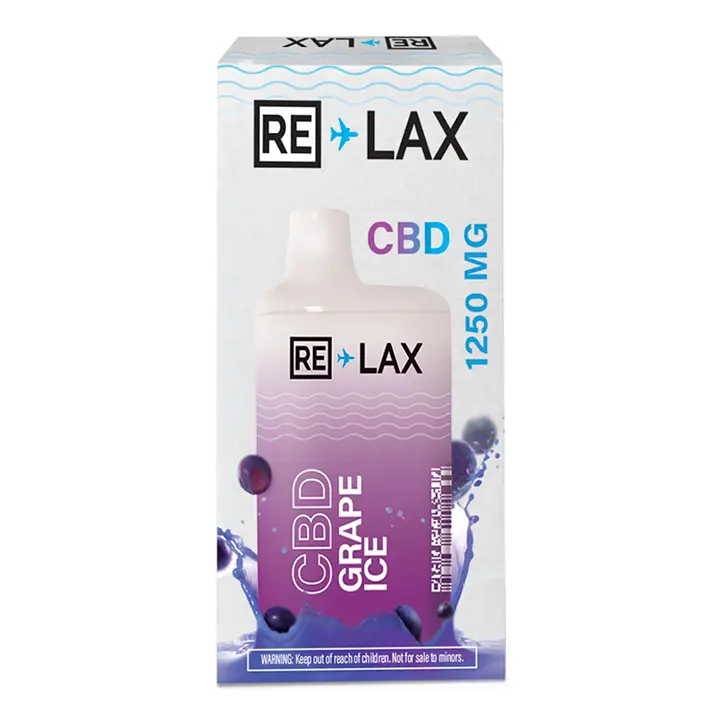 RE LAX CBD Vape Pen Grape Ice