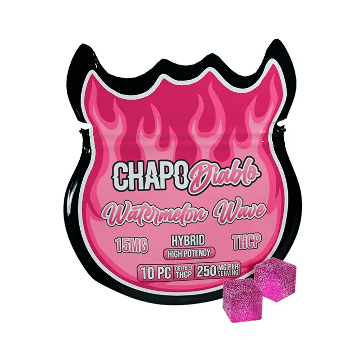 Chapo Diablo Gummies Watermelon Waves Híbrida