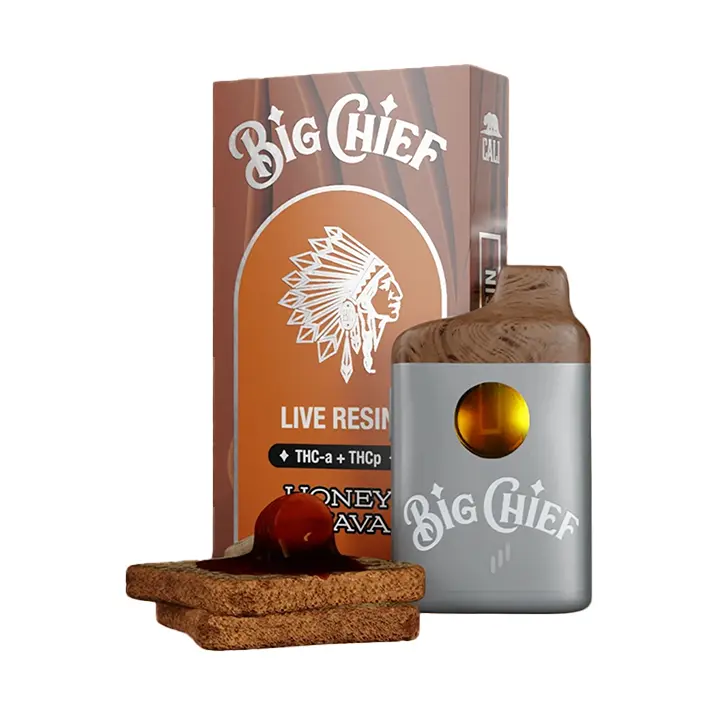 Big Chief Live Resin 3G THCA/P Honey Guava Sativa