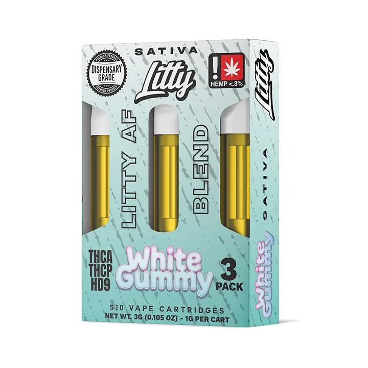 Litty AF Blend Cart Baja Blast Sativa 3Pk