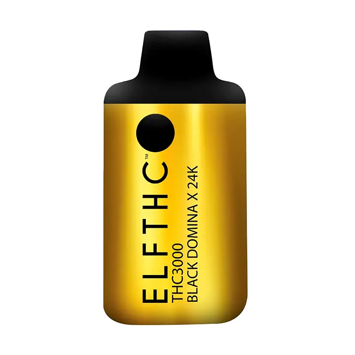 ELF THC 3G Desechable Black Domina X 24K Híbrida/Indica