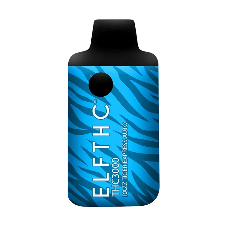 ELF THC 3G Desechable Razz Tiger Express Auto Híbrida/Sativa