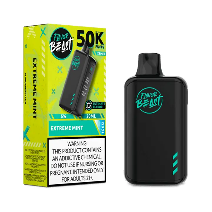 Flavor Beast XBM50 50k Extreme Mint
