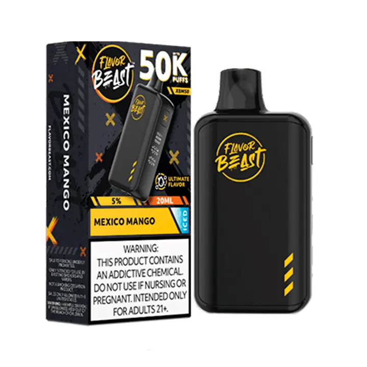 Flavor Beast XBM50 50k Iced Mexico Mango