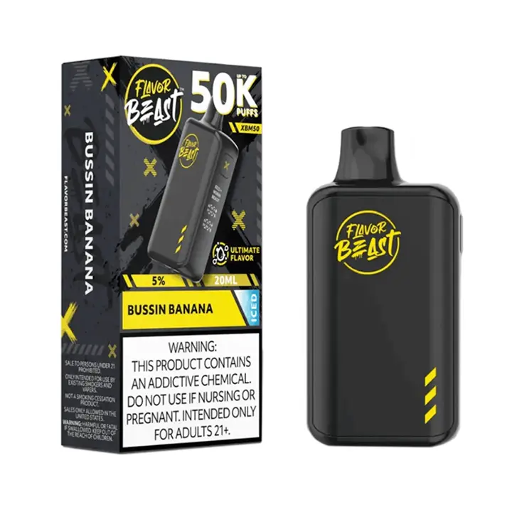 Flavor Beast XBM50 50k Bussin Banana