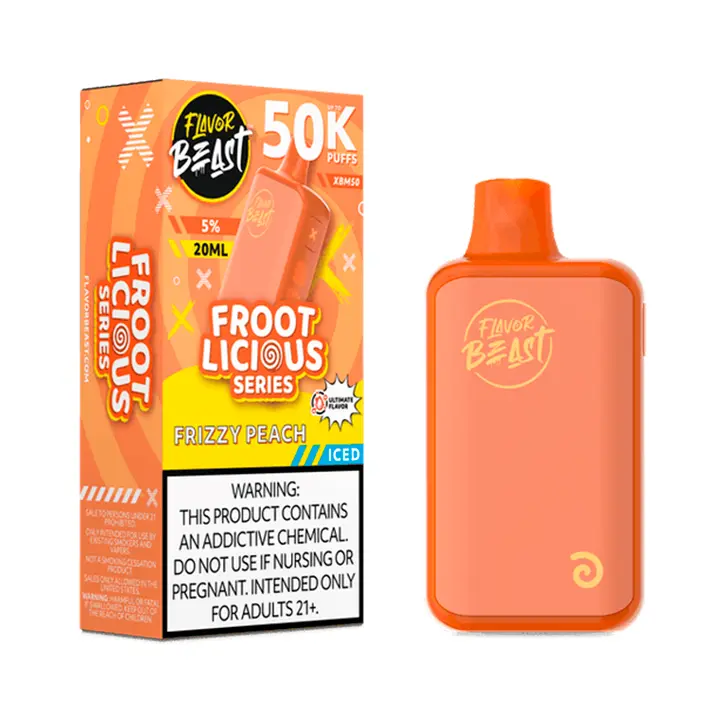 Flavor Beast XBM50 50k Frizzy Peach