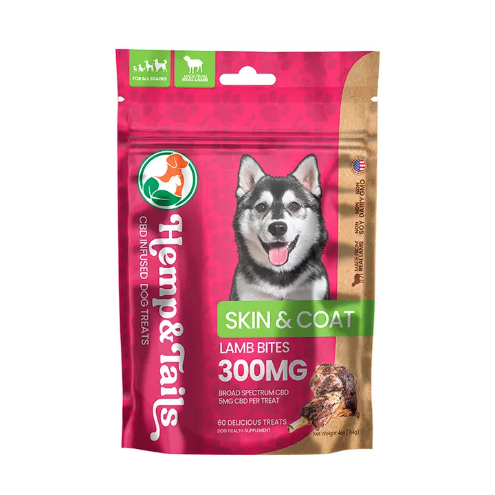 Hemp & Tails Perro - Piel & Pelaje - Lamb Bites