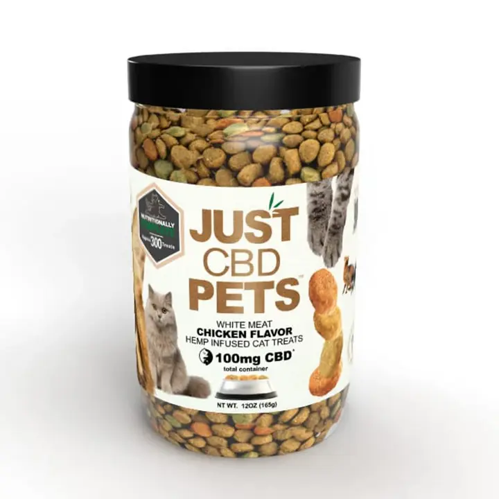 Just CBD Pets Cat Treats Chicken Treats