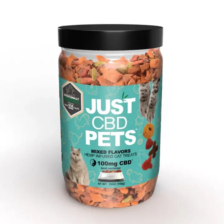 Just CBD Pets Cat Treats Mixed Flavors