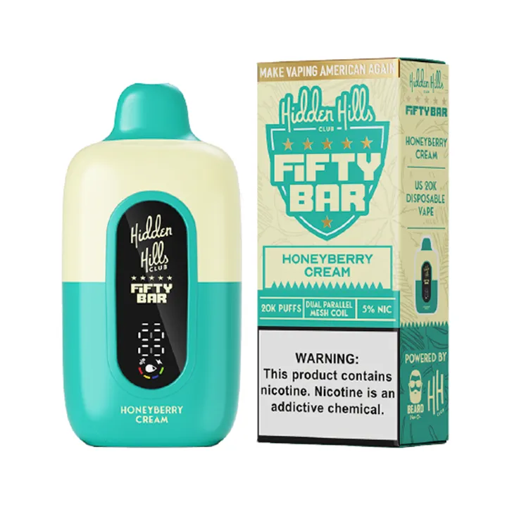 Hidden Hills Fifty Bar 20K Honeyberry Cream
