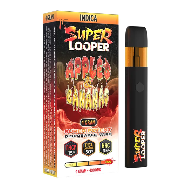 Looper Super Live Badder 1G Apples & Bananas Indica