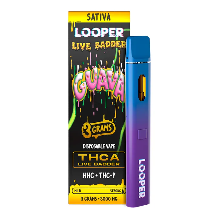 Looper Live Badder 3G Desechable Guava Sativa