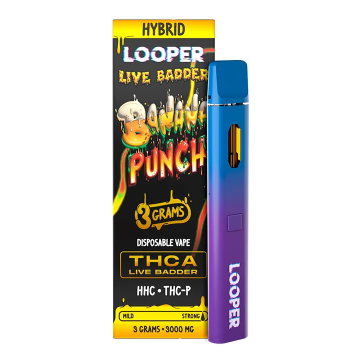 Looper Live Badder 3G Desechable Banana Punch Hibrida