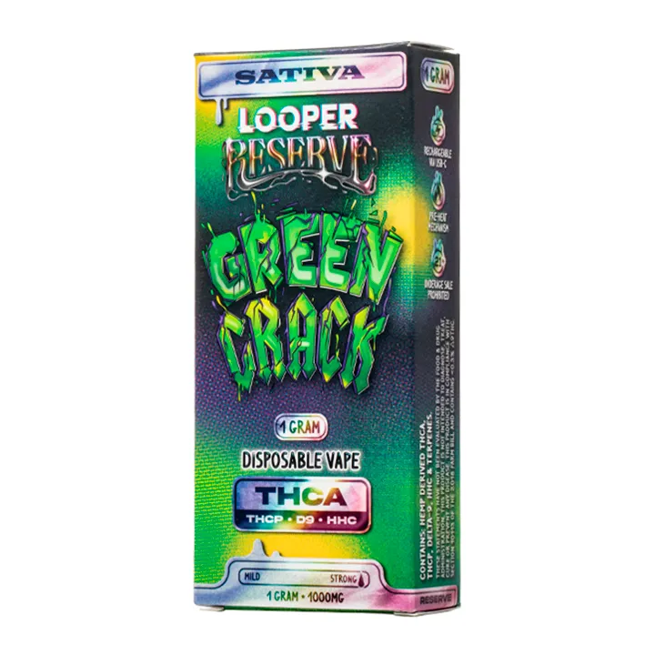 Looper Reserve 1G Desechable Green Crack Sativa