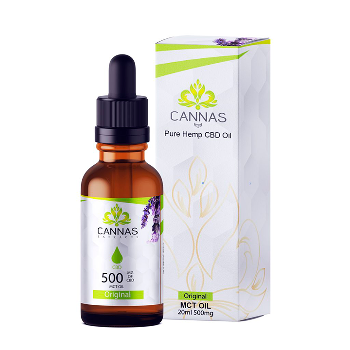 Cannas Pure Hemp CBD Oil Original (500 mg)