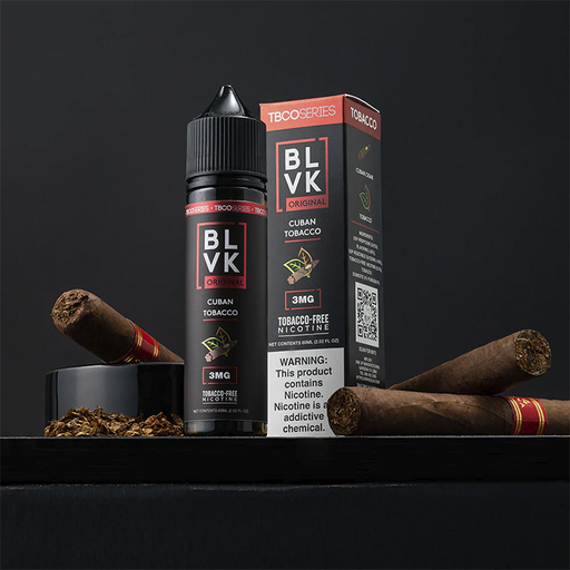 BLVK E-liquid Cuban Tobacco