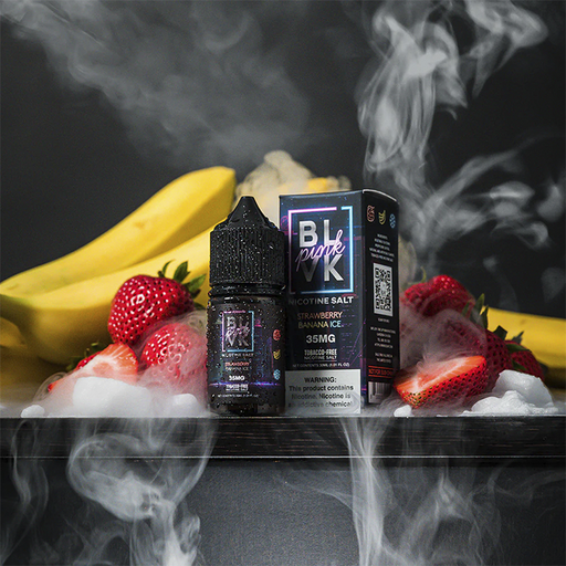 BLVK Salt Strawberry Banana Ice