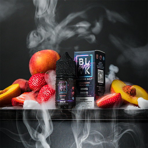 BLVK Salt Strawberry Peach Ice