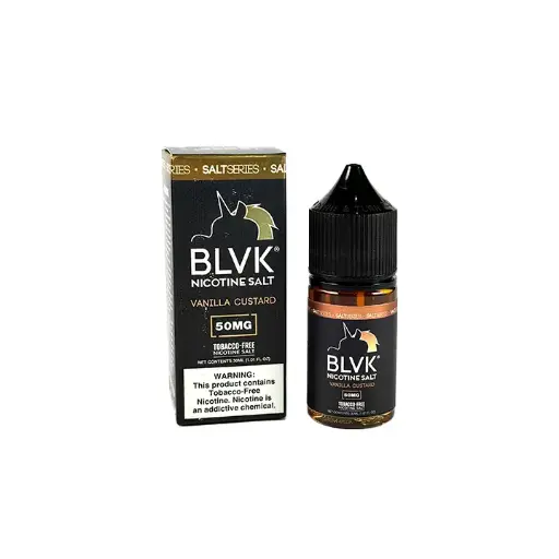 BLVK Salt Vanilla Custard