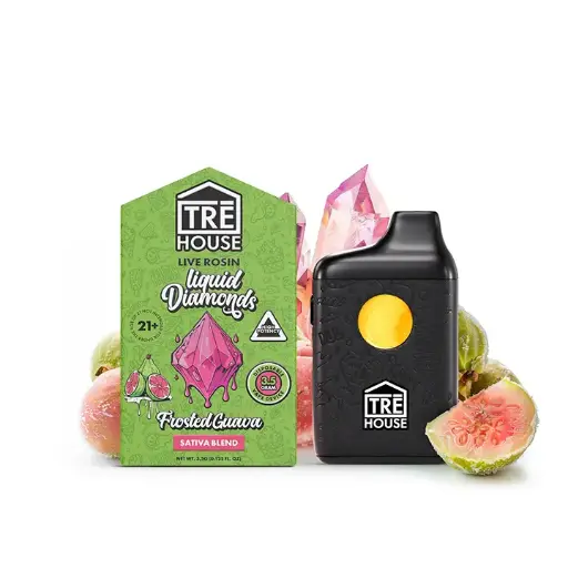 TRÉ HOUSE Desechable LV 3.5G Frosted Guava Sativa