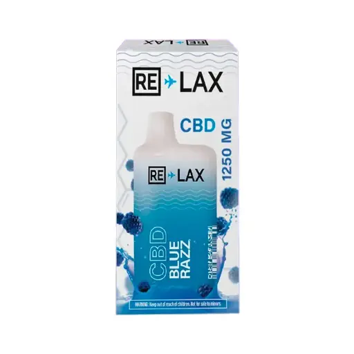 RE LAX CBD Vape Pen Blue Razz