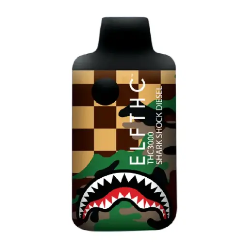 ELF THC 3G Desechable Shark Shock Diesel Híbrida/Sativa