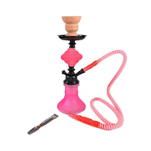 Zebra Hookah Henry-1 Manguera Rosa