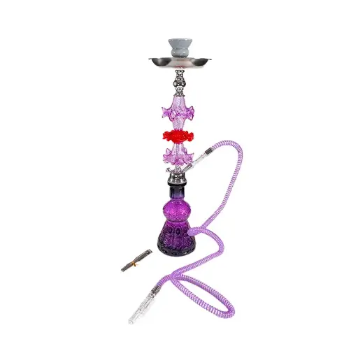 Zebra Hookah Stacy-1 Manguera Morado