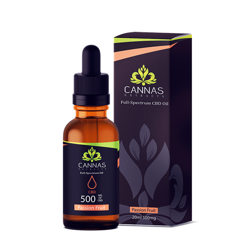 Cannas CBD Full Spectrum Passion Fruit