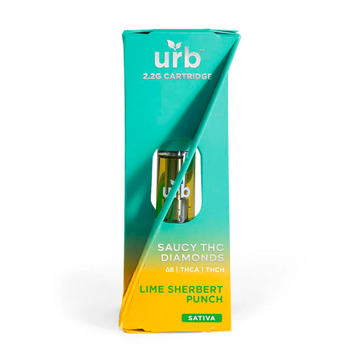 Urb saucy Diamonds Delta 8 2.2 G Lime Sherbert Punch Sativa